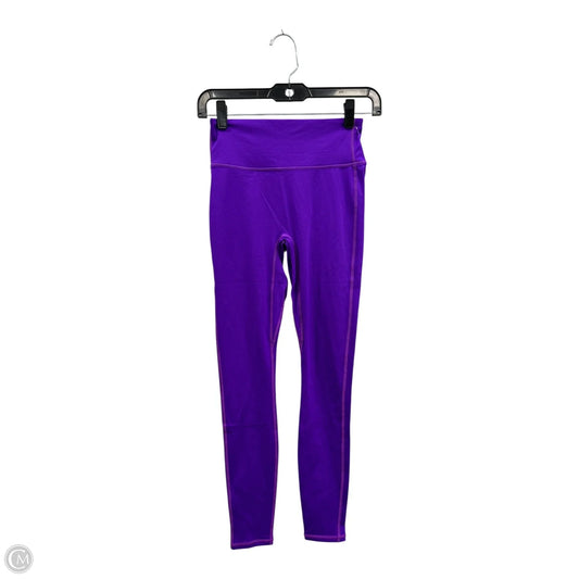 Athletic Leggings By Fabletics In Purple, Size: Xs