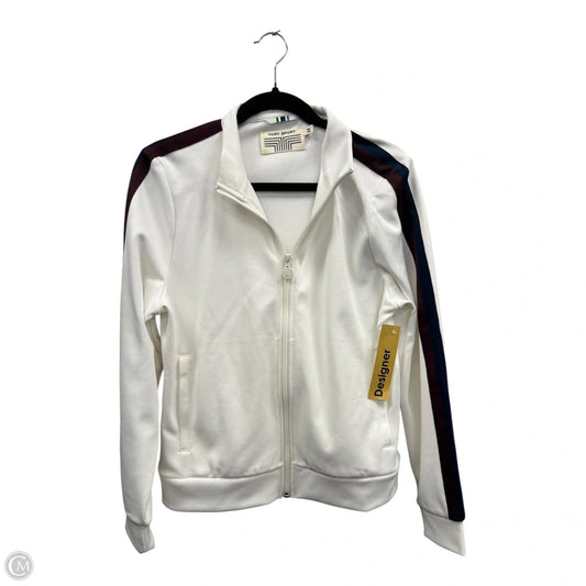 Athletic Jacket By Cma In White, Size: Xl