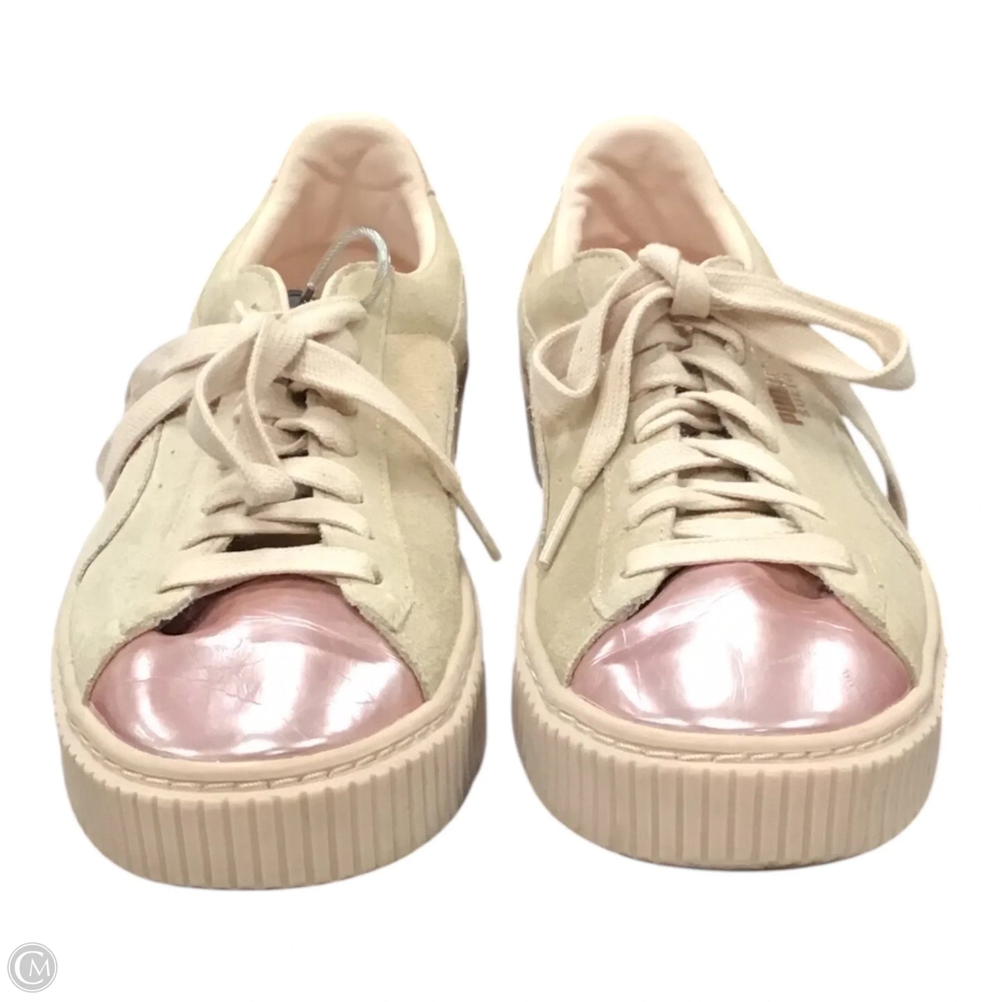 Shoes Sneakers By Puma In Pink, Size: 8