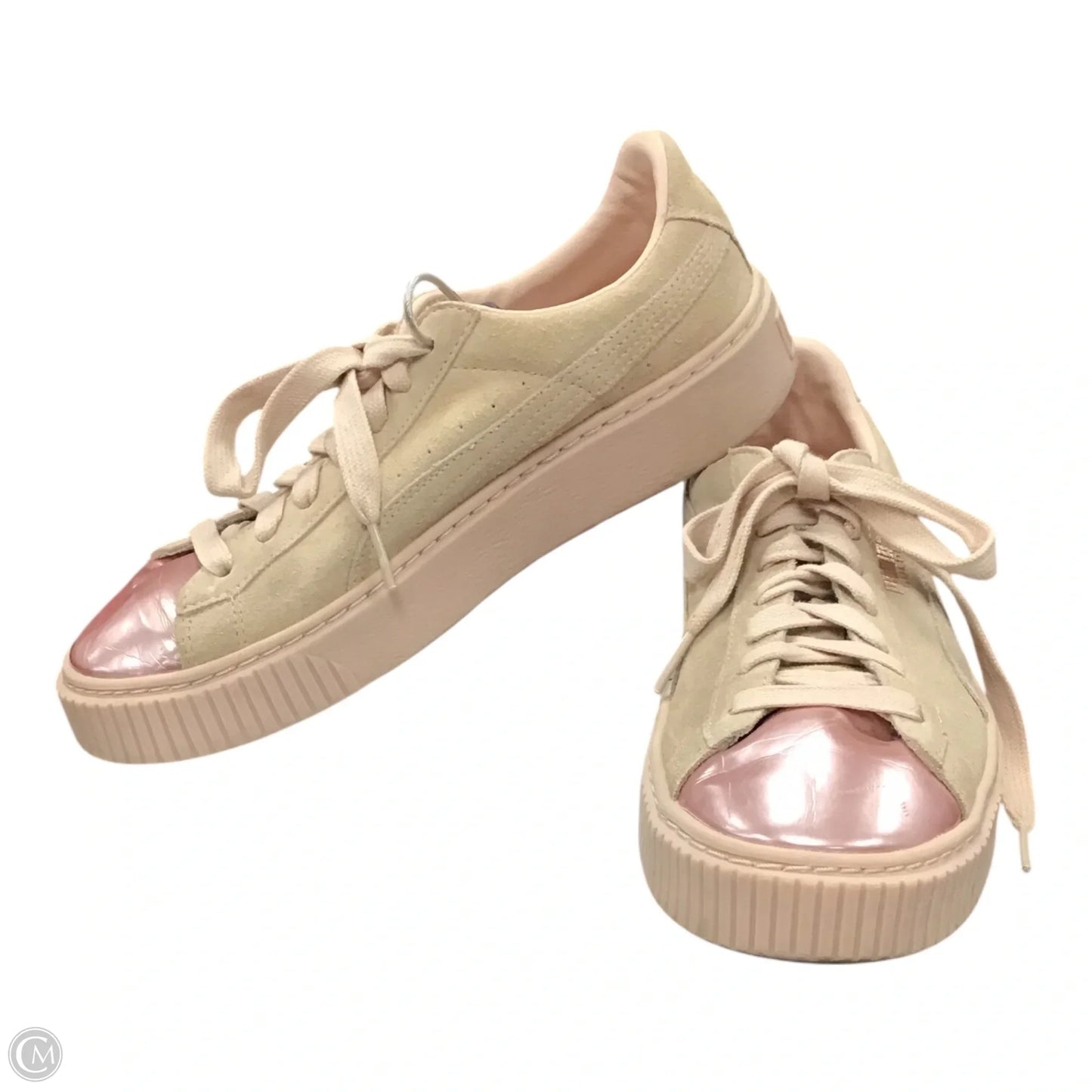 Shoes Sneakers By Puma In Pink, Size: 8