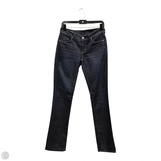 Jeans Straight By Citizens Of Humanity In Blue Denim, Size: 6