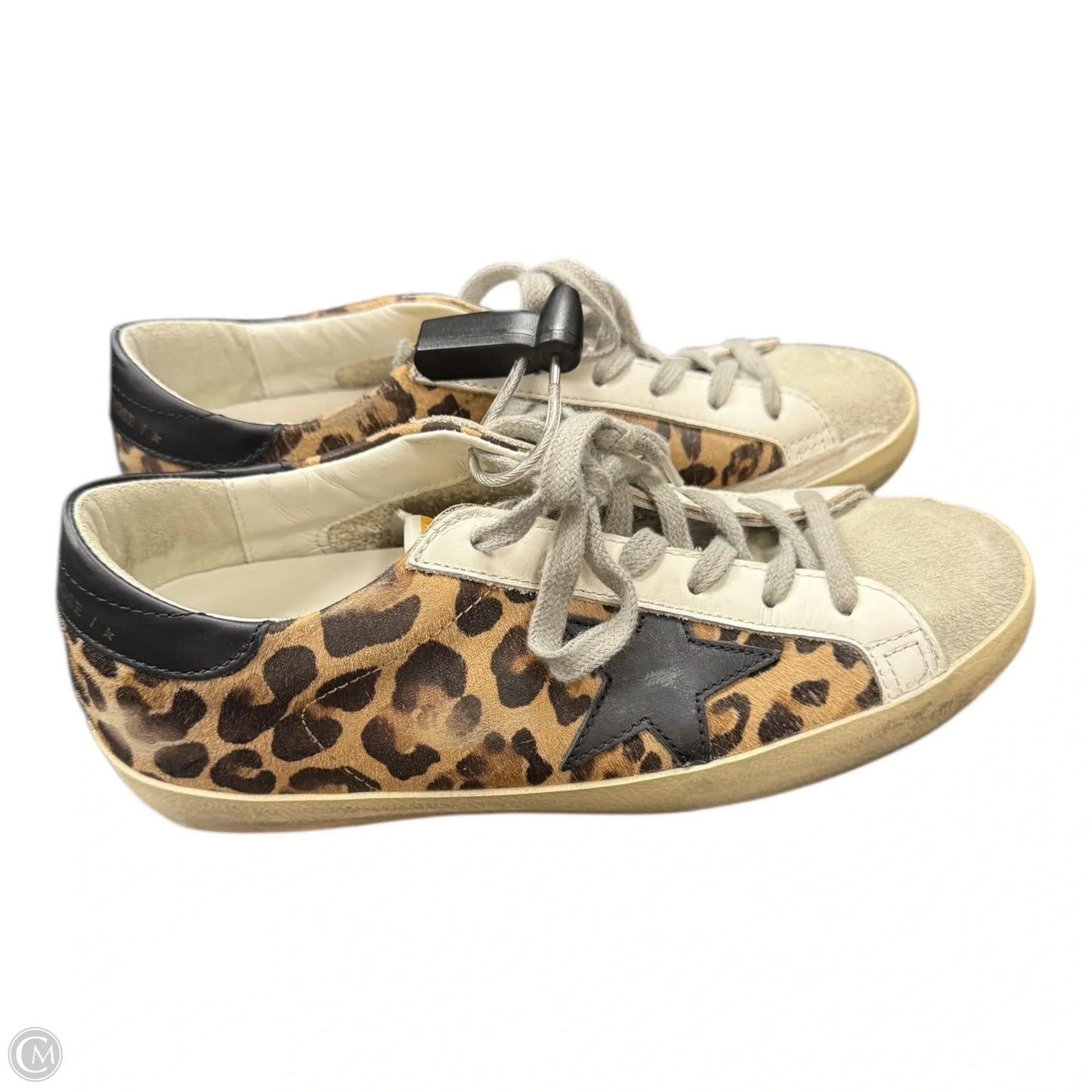 Shoes Luxury Designer By Golden Goose In Animal Print, Size: 6.5