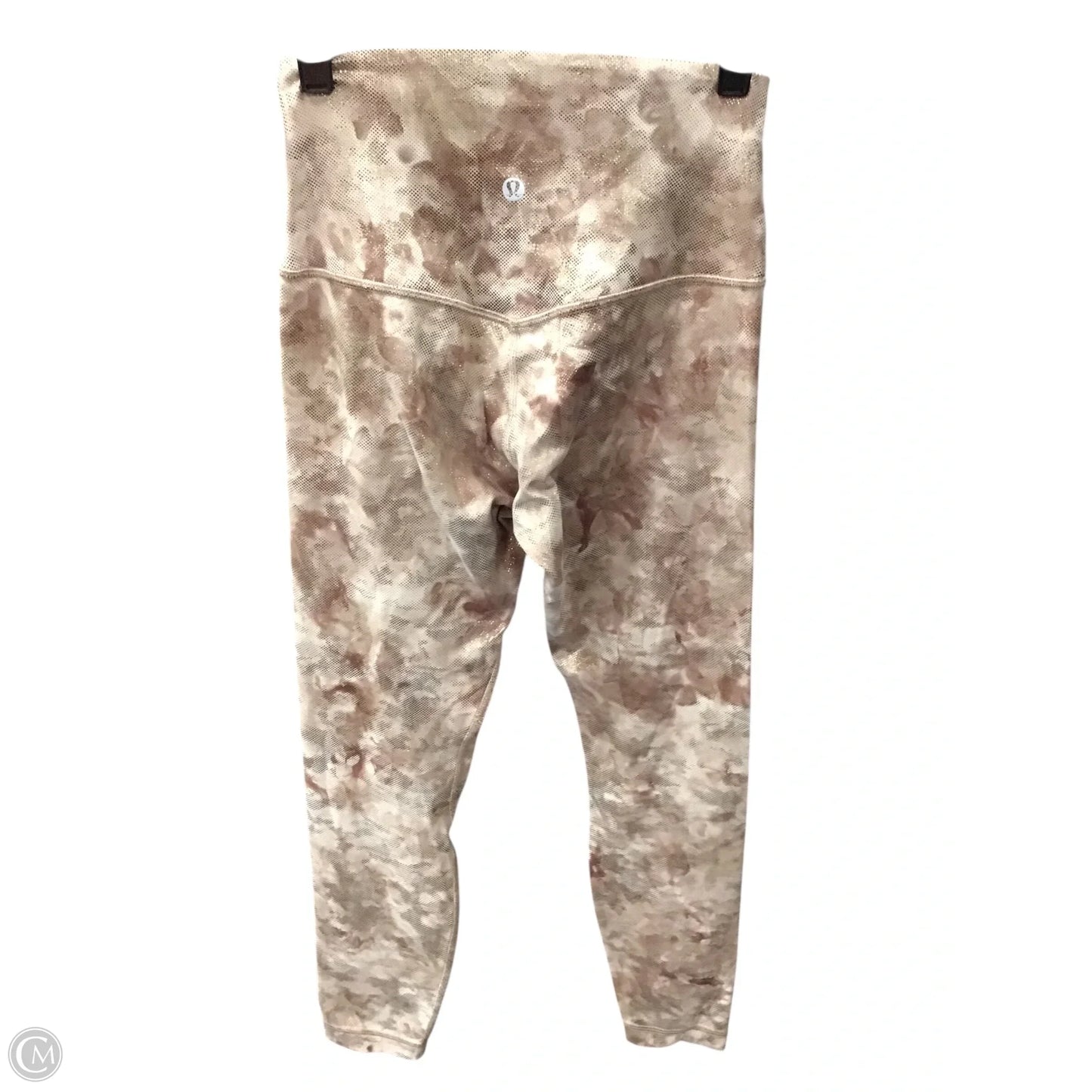 Athletic Leggings By Lululemon In Tie Dye Print, Size: 4