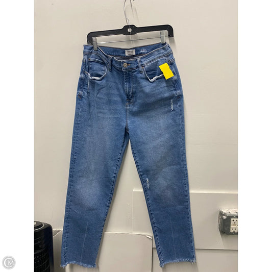 Jeans Straight By Kensie In Blue Denim, Size: 10