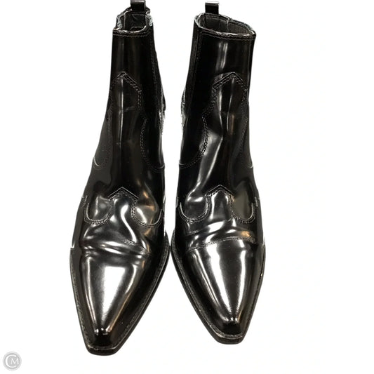 Boots Ankle Heels By Sam Edelman In Black, Size: 9