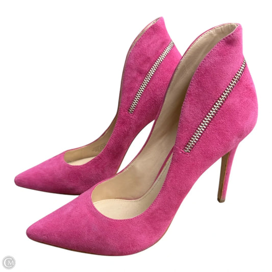 Shoes Heels Stiletto By Enzo Angiolini In Pink, Size: 9.5