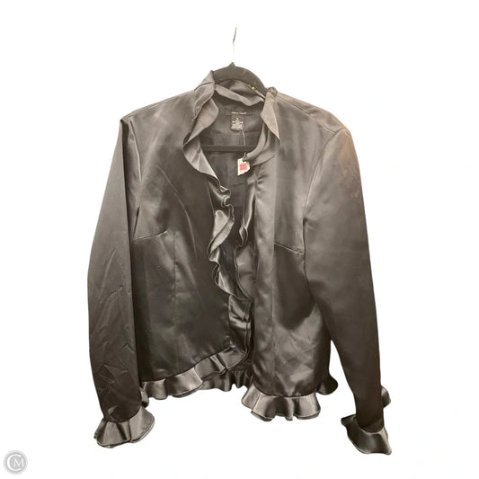 Blazer By Clothes Mentor In Black, Size: Xl