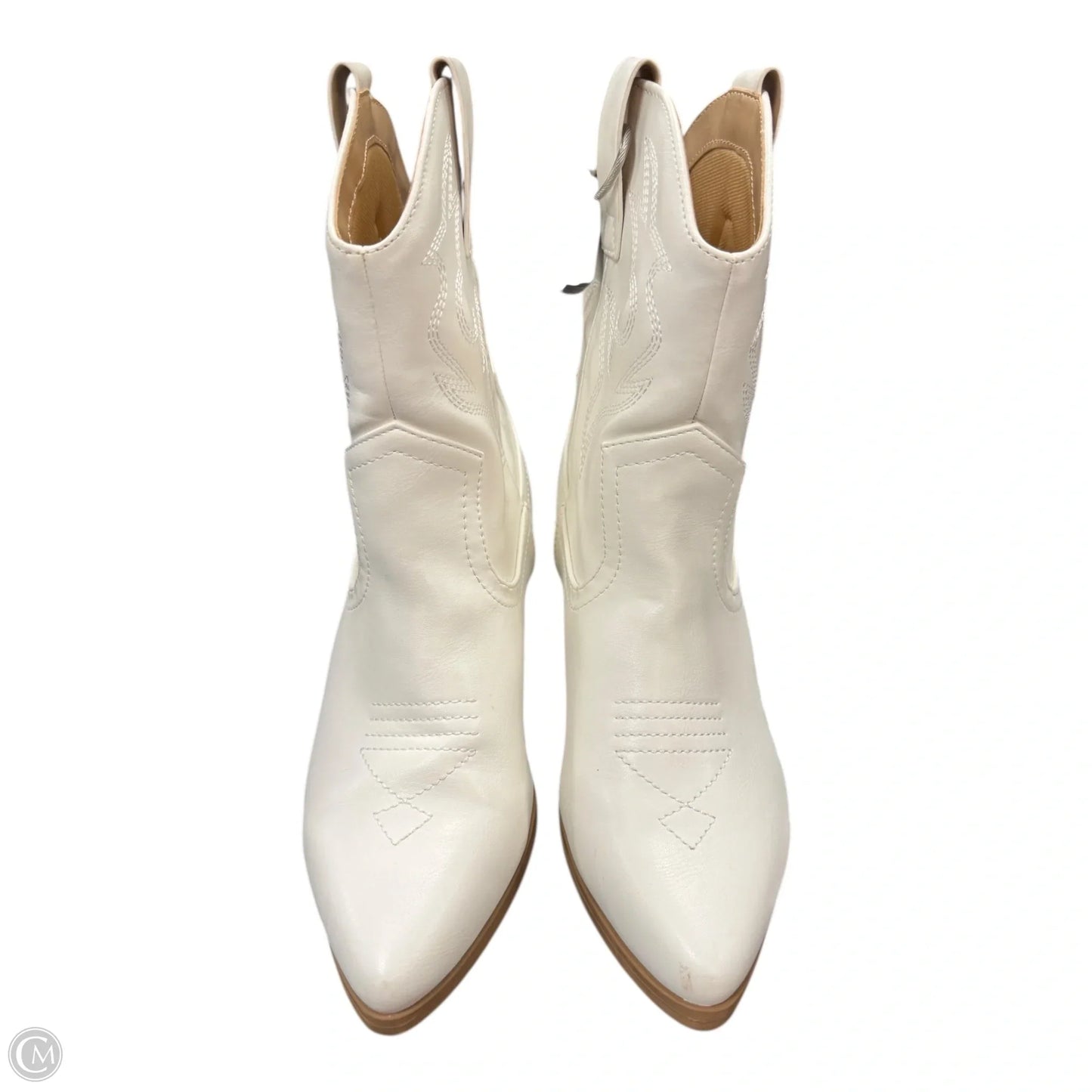 Boots Western By Soda In White, Size: 7.5