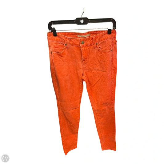 Jeans Skinny By Vince In Orange, Size: 6