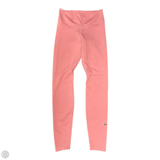 Athletic Leggings By Nike Apparel In Pink, Size: S