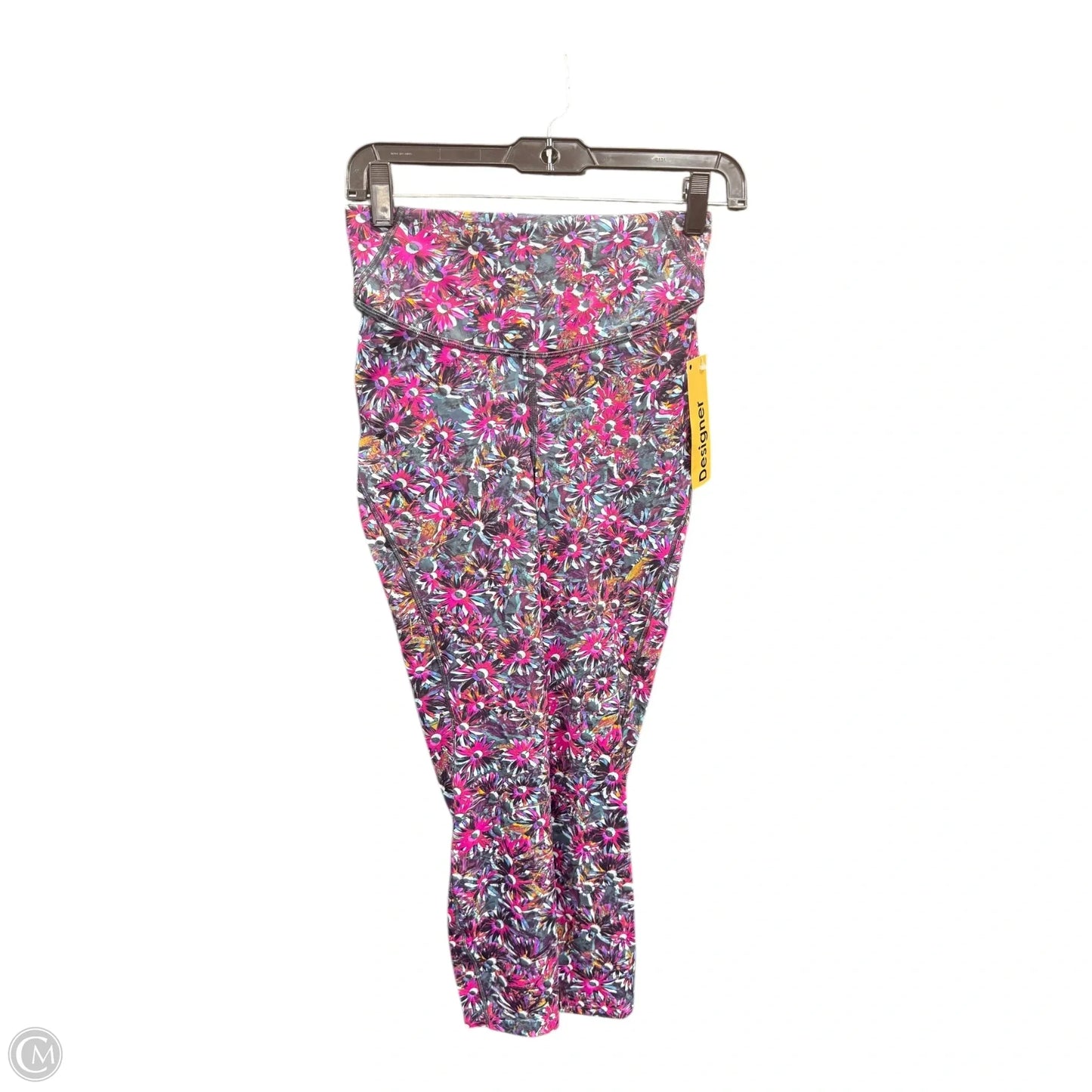 Athletic Leggings By Lululemon In Floral Print, Size: 6
