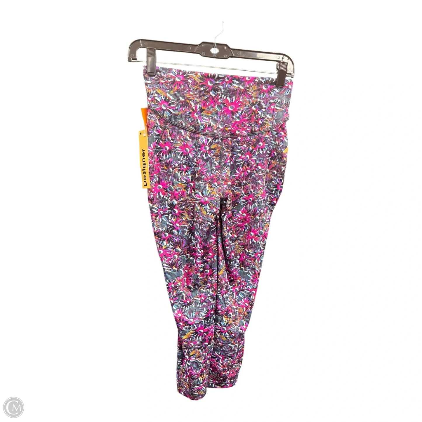 Athletic Leggings By Lululemon In Floral Print, Size: 6