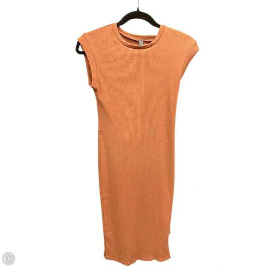 Dress Casual Midi By Alya In Brown, Size: Xs