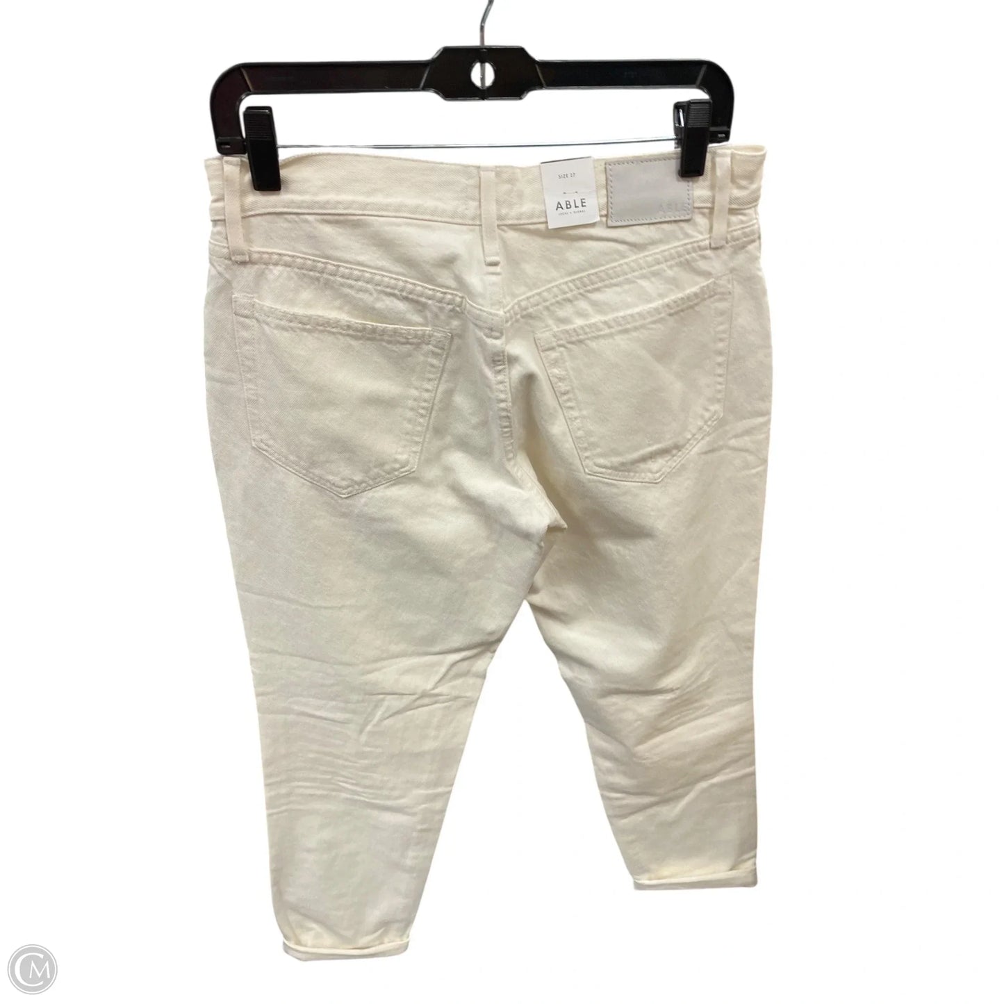 Jeans Boyfriend By Able In Ivory, Size: 4