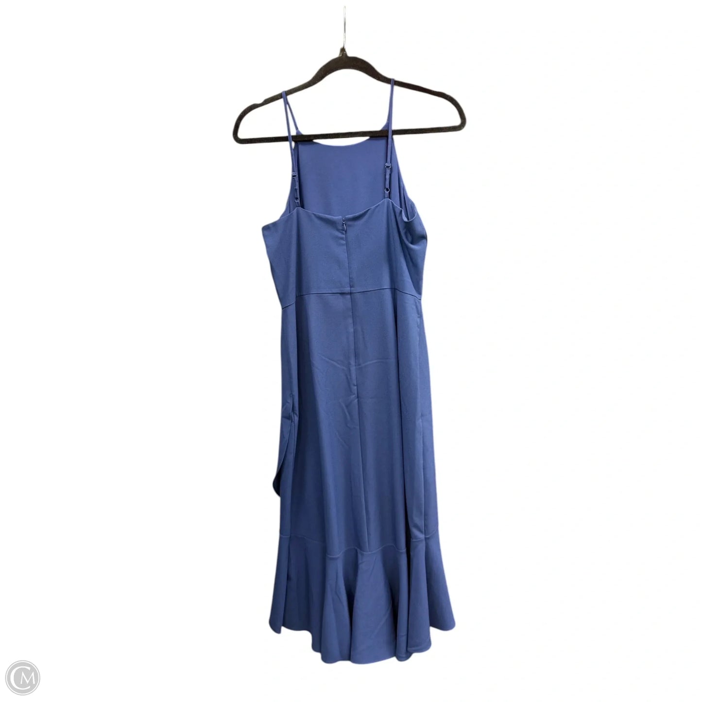Dress Casual Midi By White House Black Market In Blue, Size: 6p