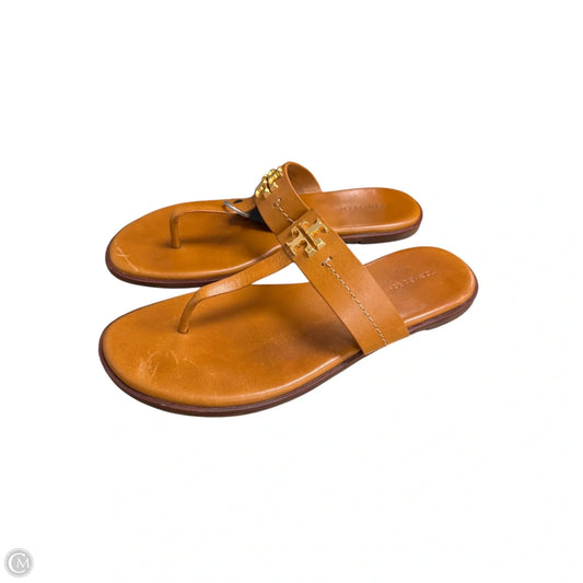 Sandals Designer By Tory Burch In Brown, Size: 9