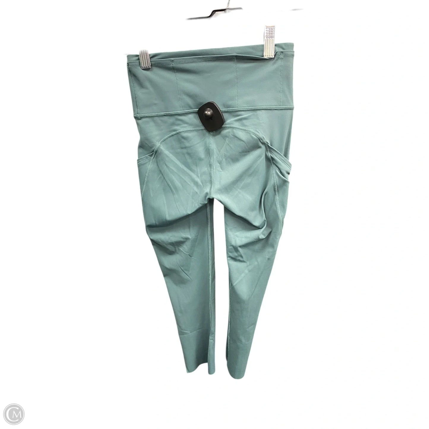Athletic Leggings Capris By Lululemon In Green, Size: 2