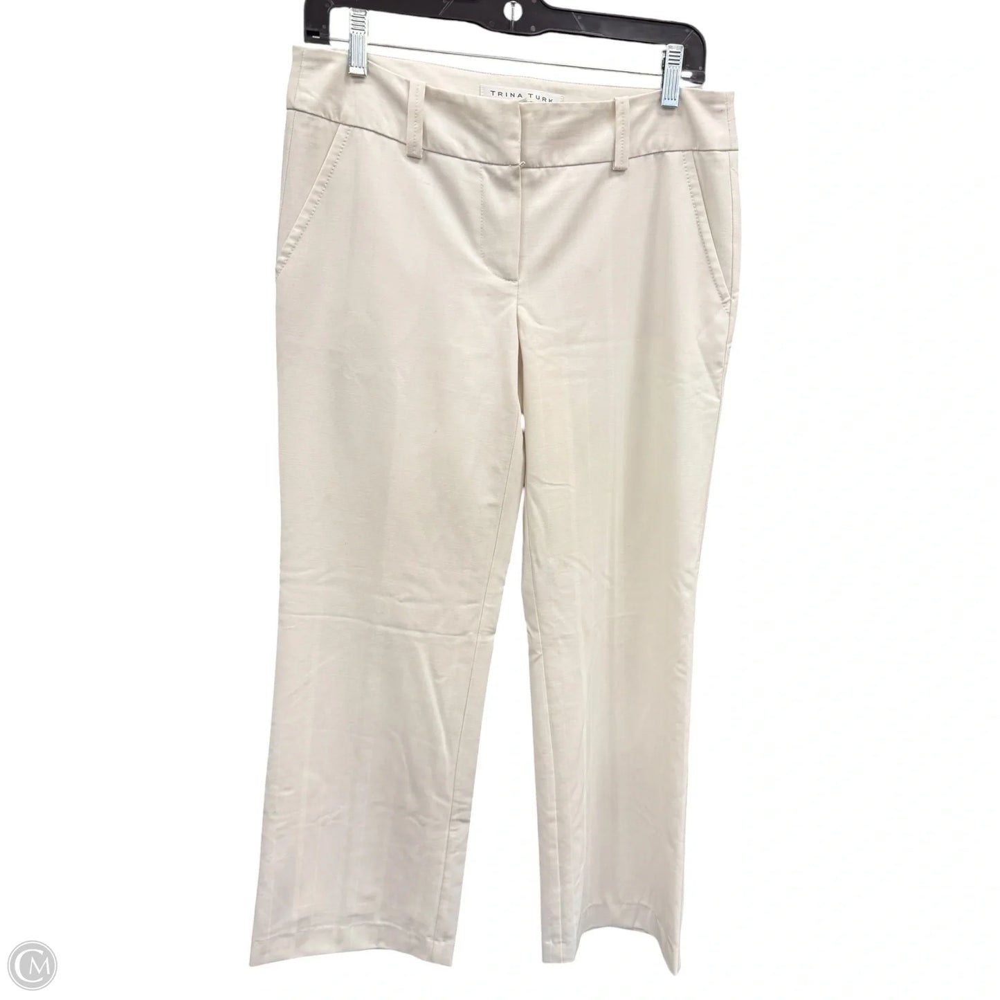 Pants Dress By Trina Turk In Ivory, Size: 4