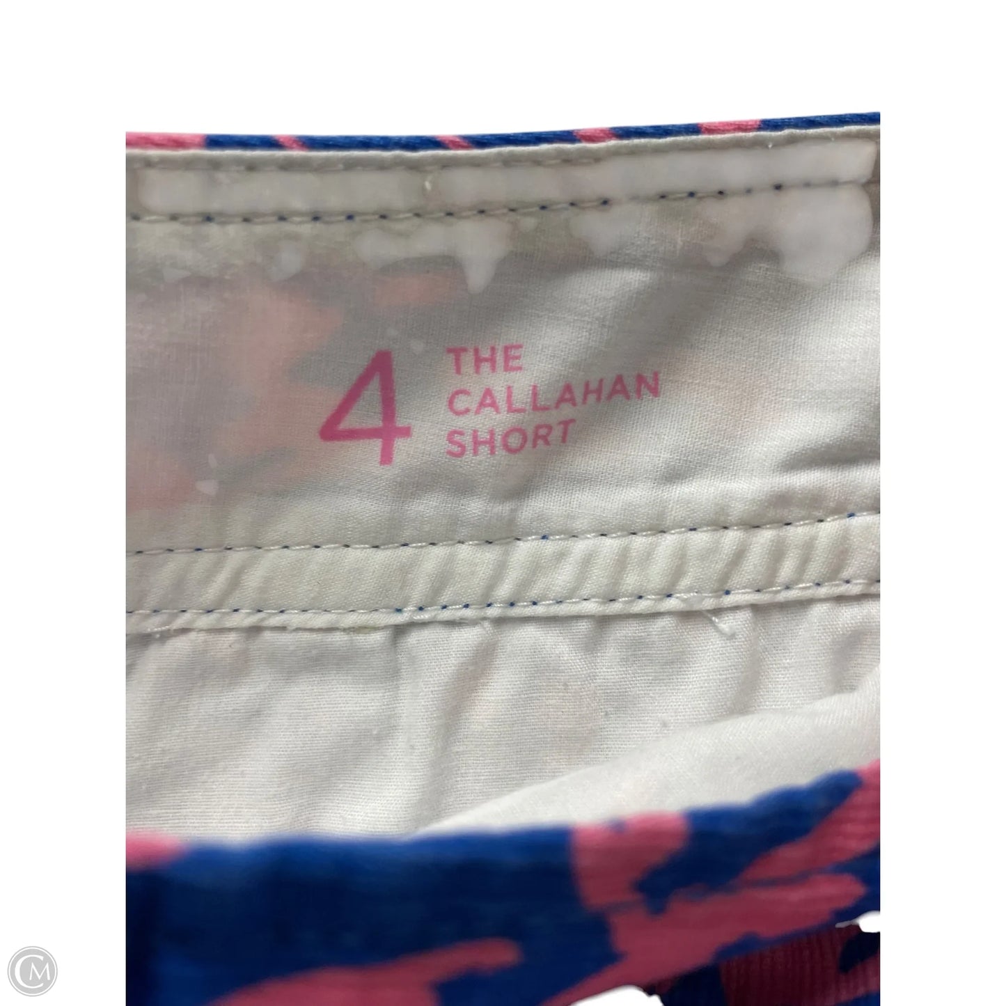 Shorts Designer By Lilly Pulitzer In Blue & Pink, Size: 4