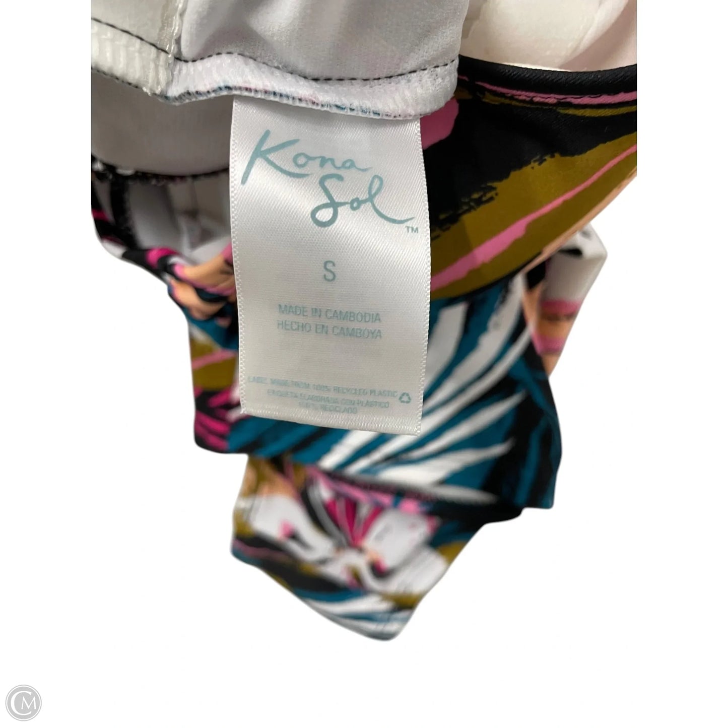 Swimsuit By Kona Sol In Black & Pink, Size: S