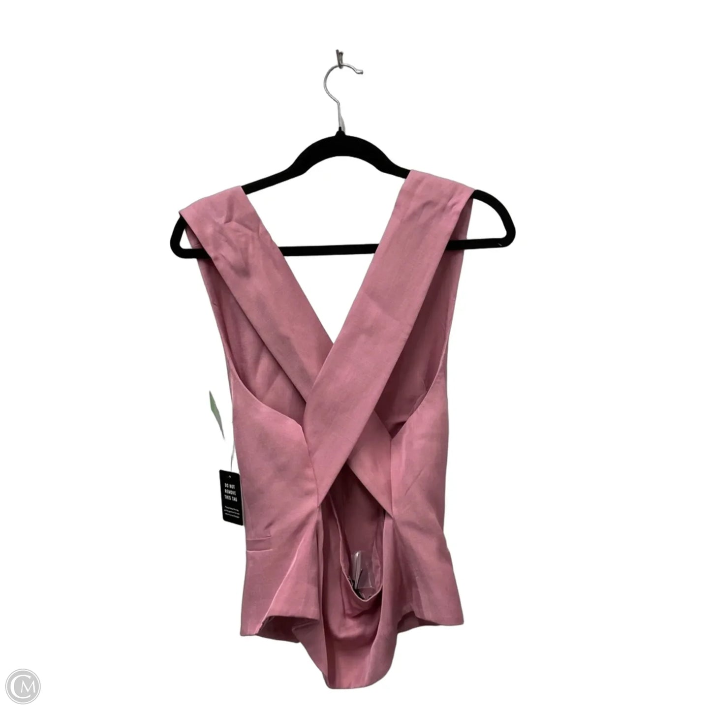 Top Sleeveless By Express In Pink, Size: L