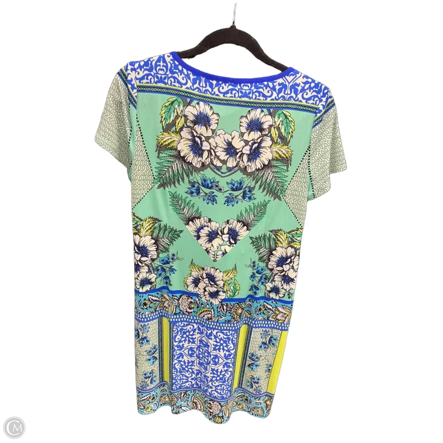 Dress Casual Short By Laundry In Blue & Green, Size: S
