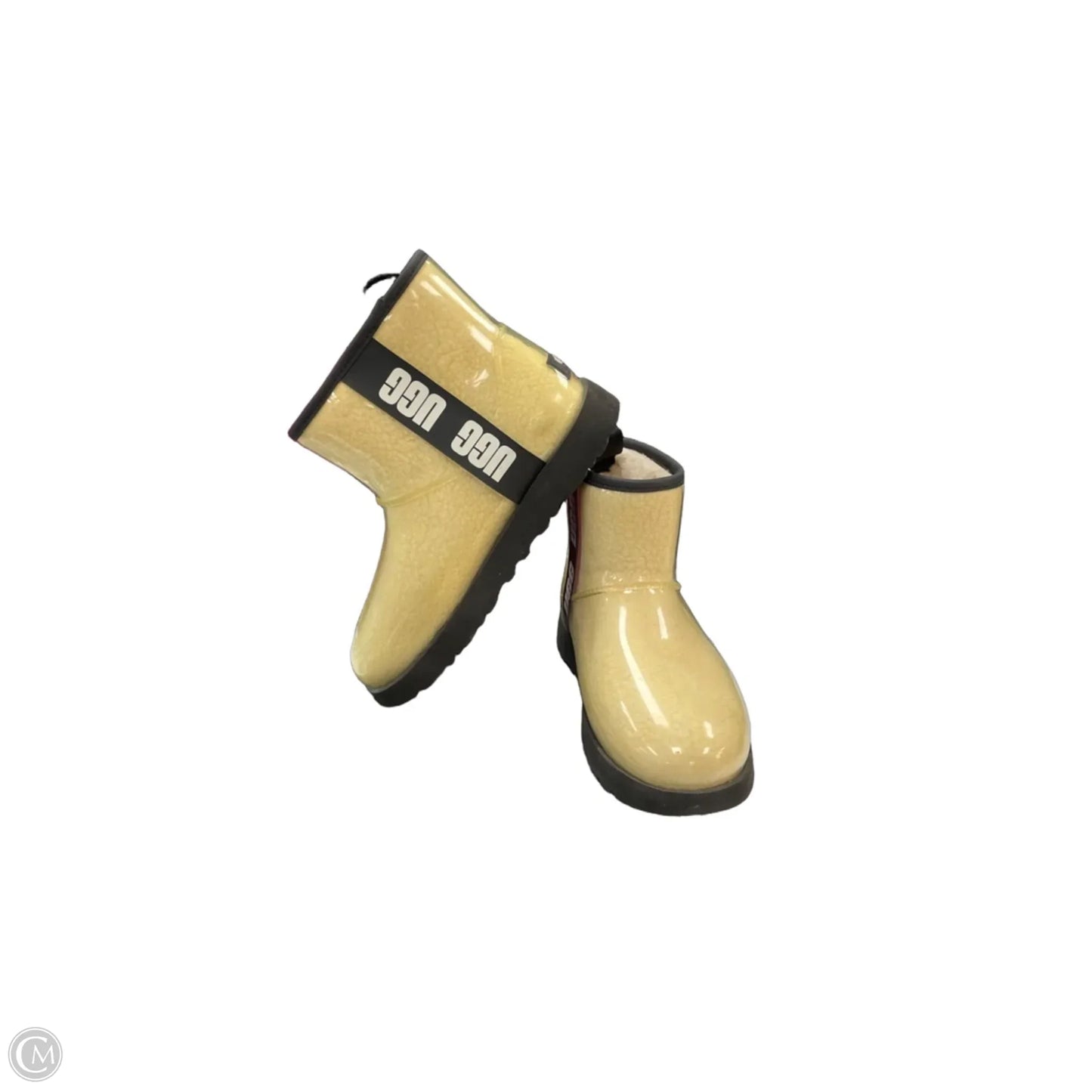 Boots Designer By Ugg In Cream, Size: 8