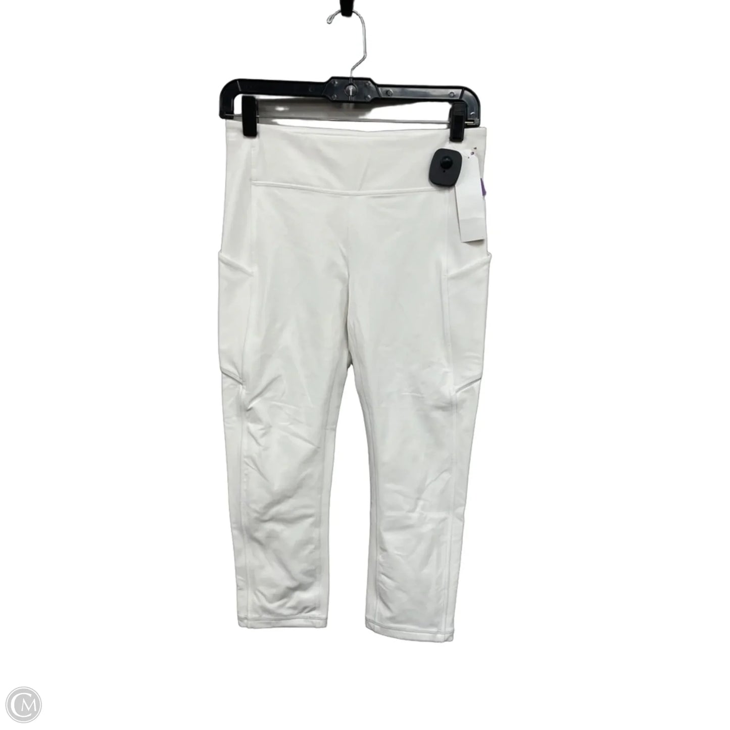 Athletic Leggings Capris By Lululemon In White, Size: 8