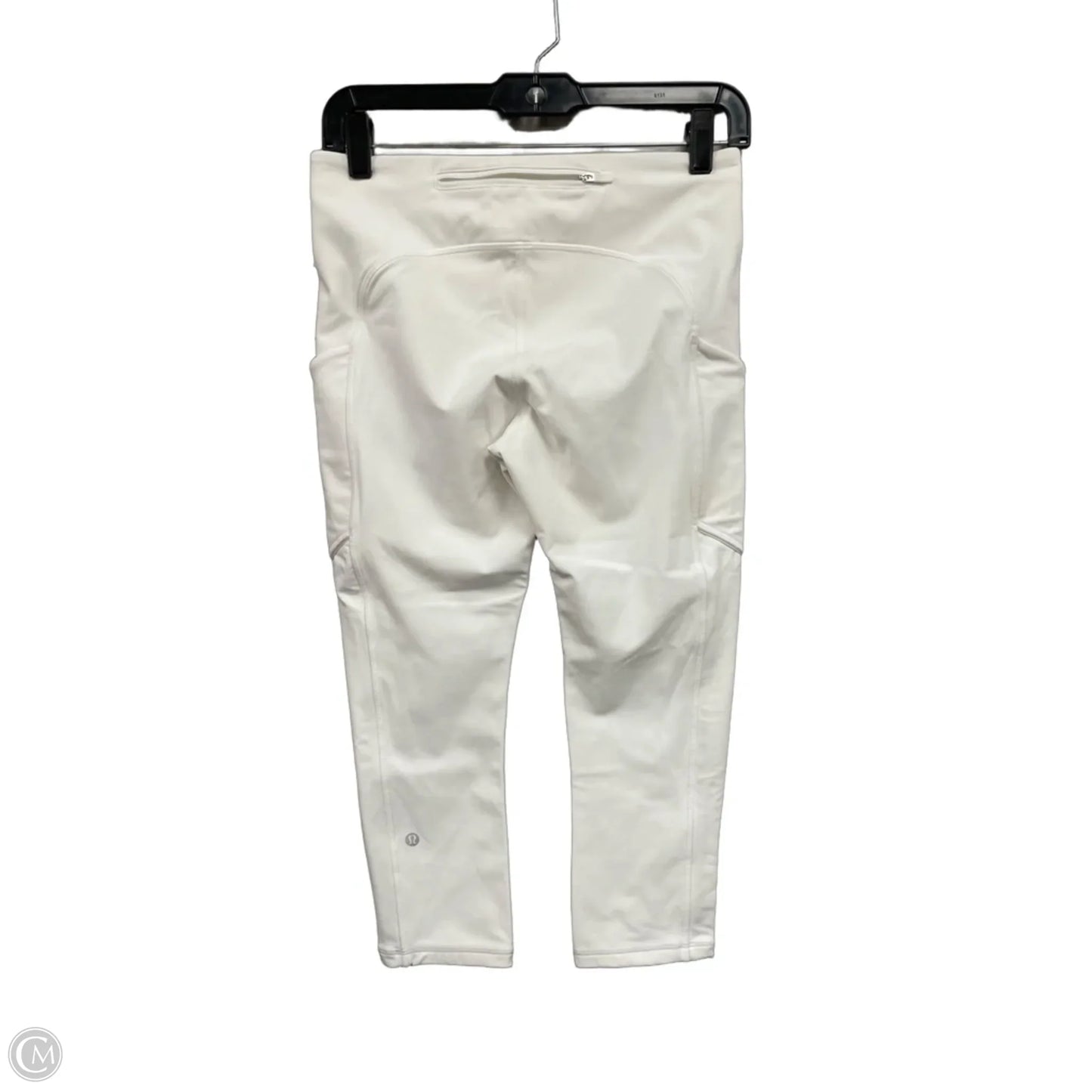 Athletic Leggings Capris By Lululemon In White, Size: 8