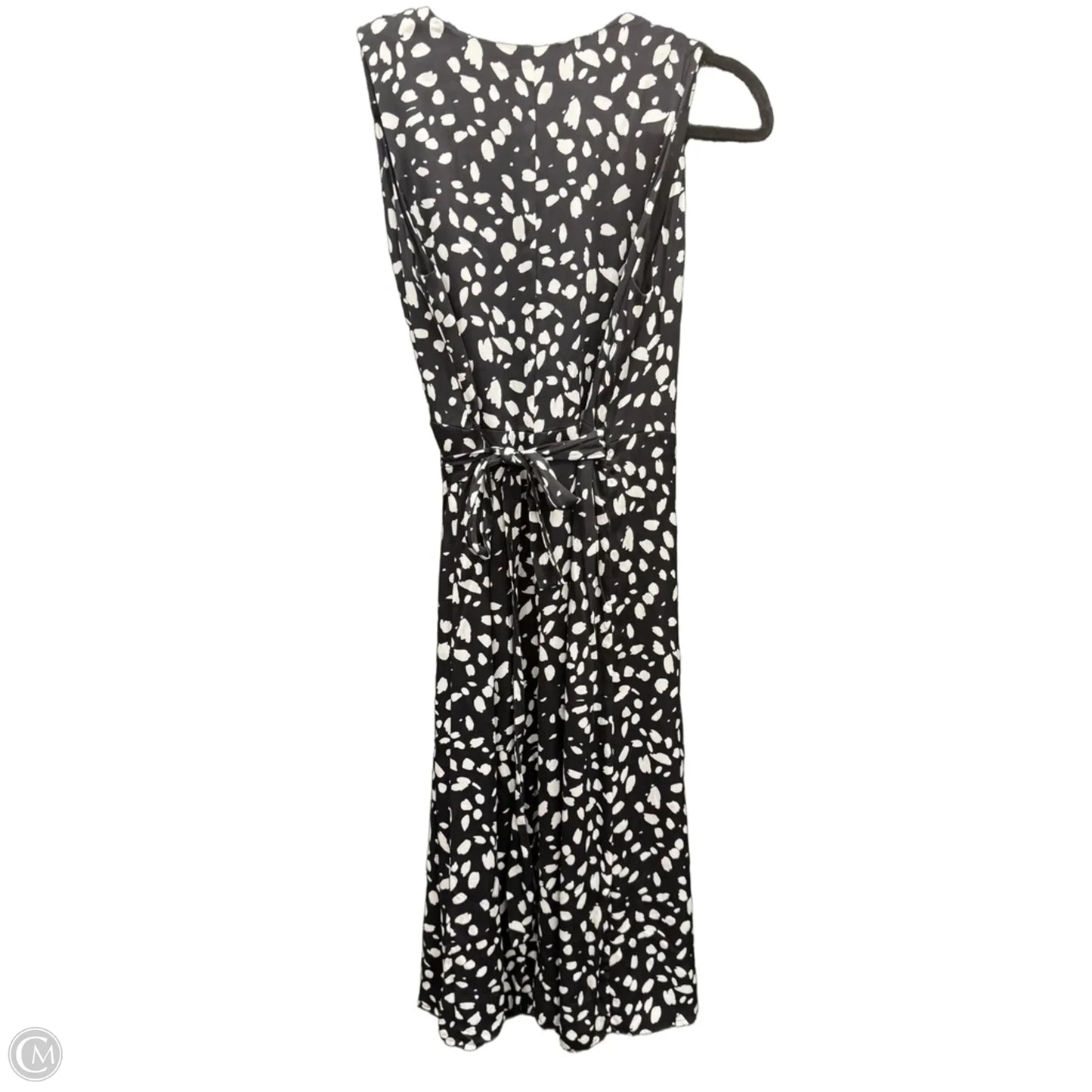 Dress Casual Midi By Nordstrom In Black & White, Size: 8