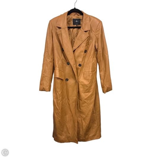 Coat Other By 7 For All Mankind In Brown, Size: M