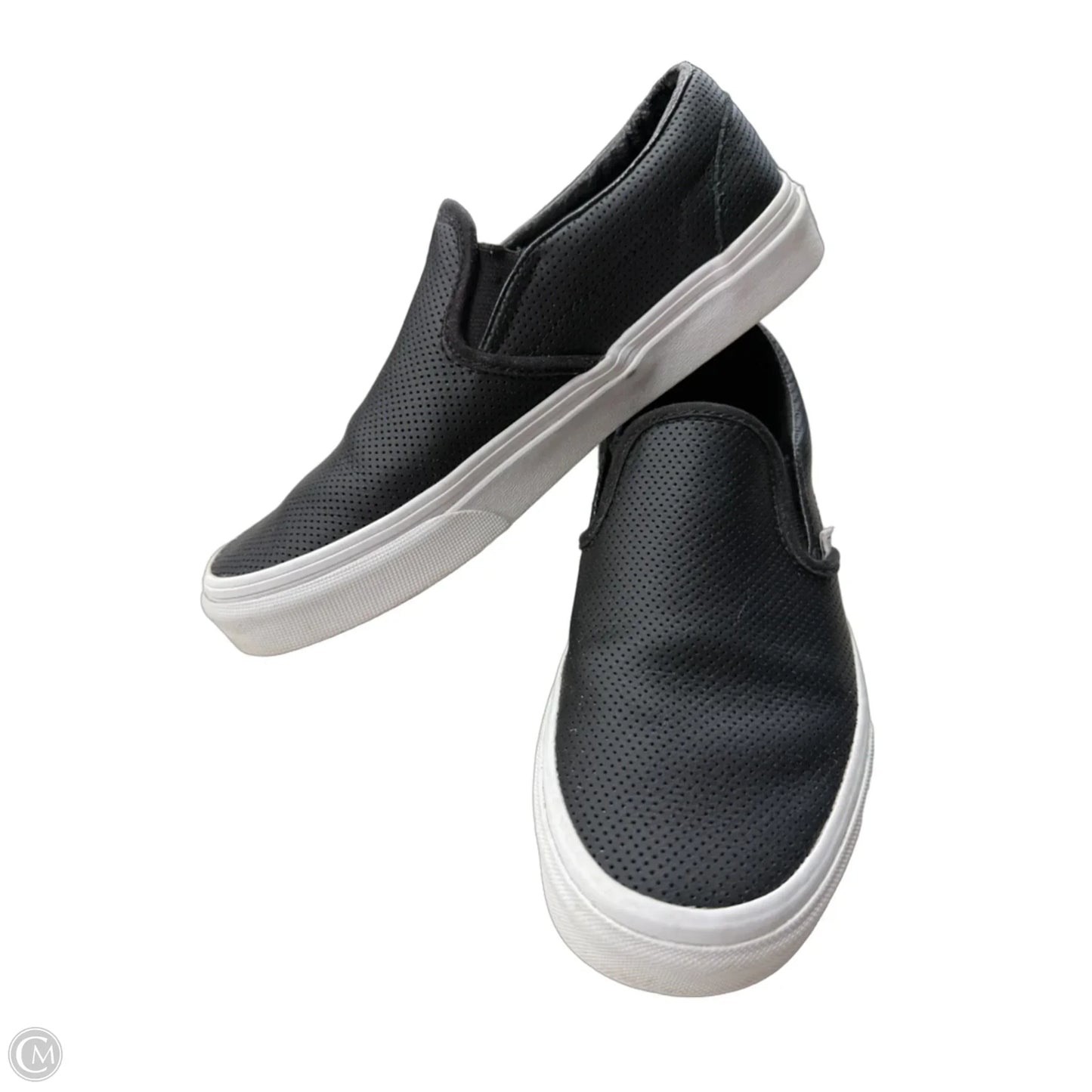 Shoes Sneakers By Vans In Black, Size: 6.5
