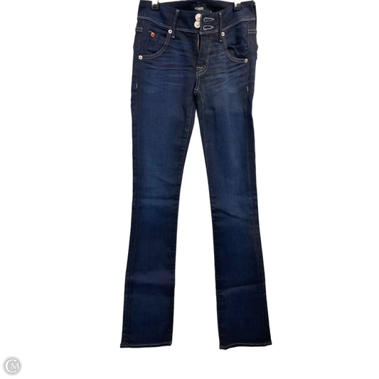 Jeans Boot Cut By Hudson In Blue Denim, Size: 0p