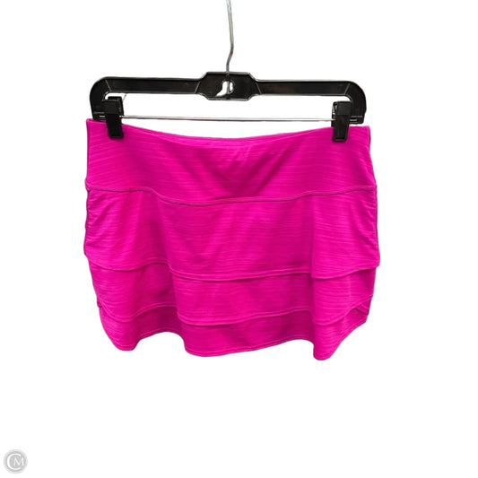 Athletic Skirt By Athleta In Pink, Size: M