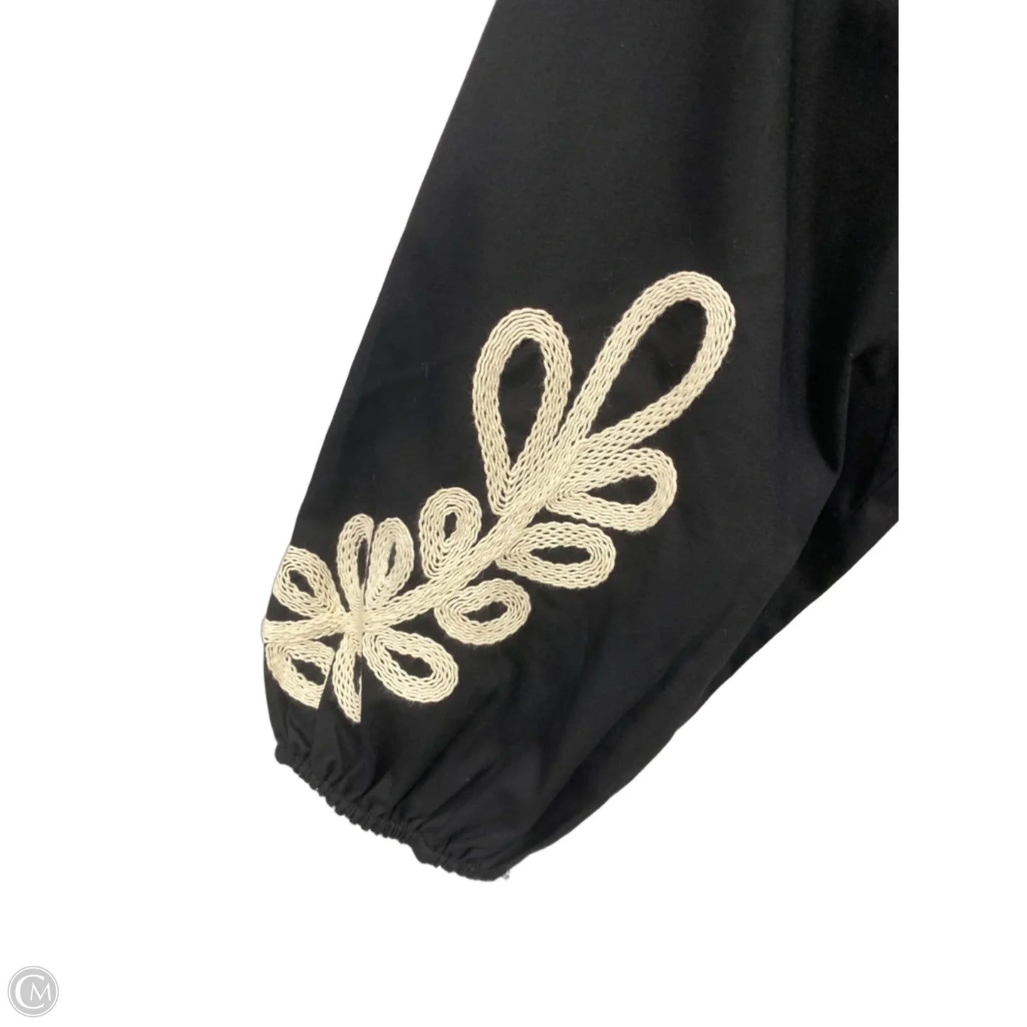 Dress Casual Short By H&m In Black & Cream, Size: S