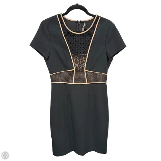 Dress Casual Short By Bcbgmaxazria In Black & Tan, Size: 6