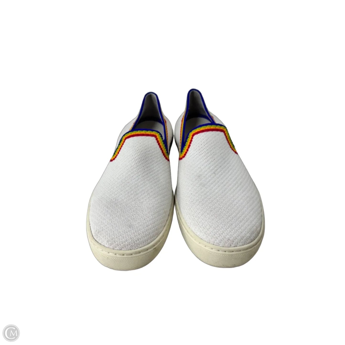 Shoes Sneakers By Rothys In Rainbow Print, Size: 9