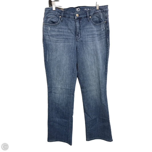 Jeans Boot Cut By New Directions In Blue Denim, Size: 14