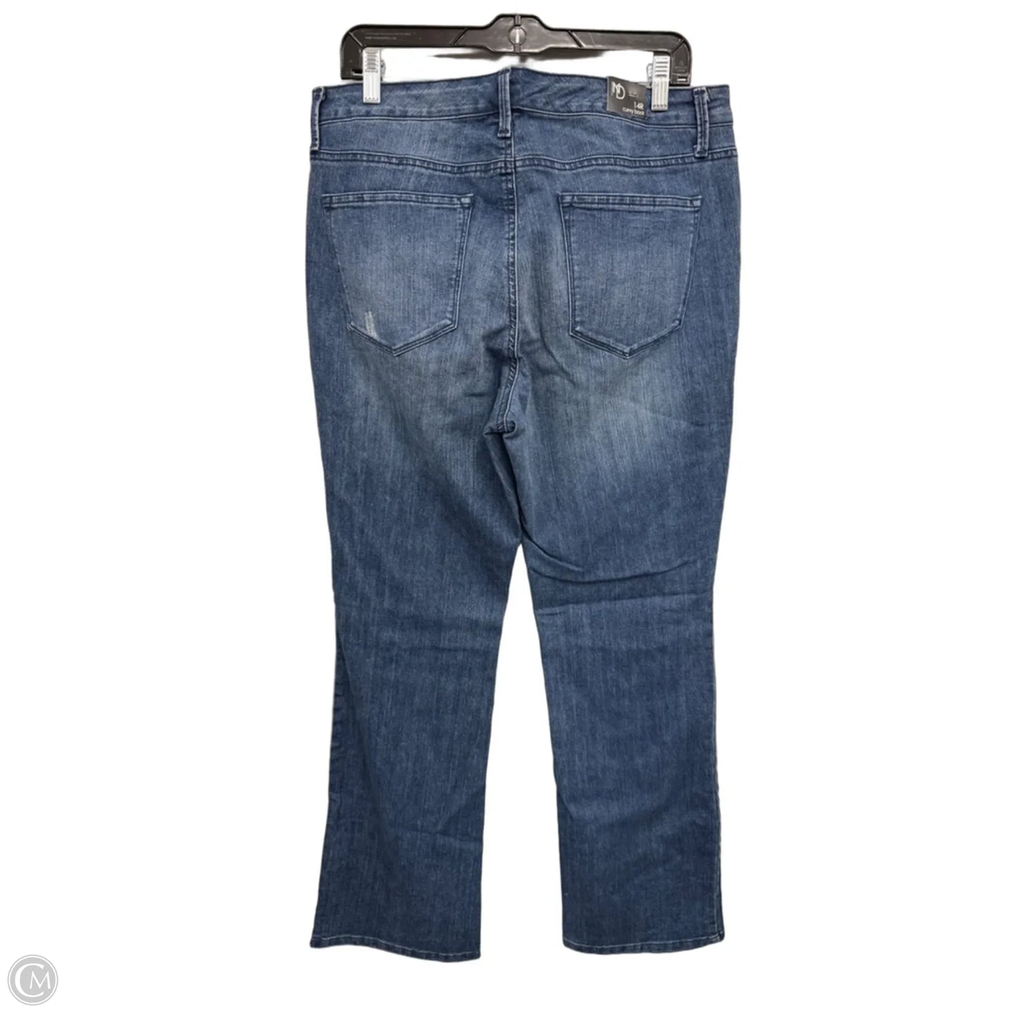 Jeans Boot Cut By New Directions In Blue Denim, Size: 14