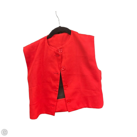 Top Sleeveless By Clothes Mentor In Red, Size: Xs