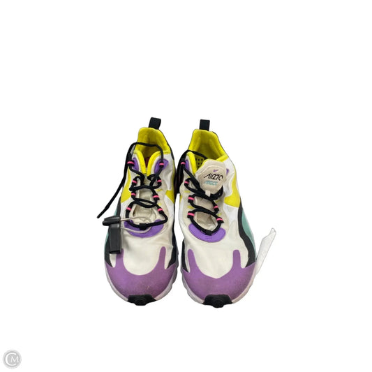 Shoes Athletic By Nike In Green & Yellow, Size: 7.5