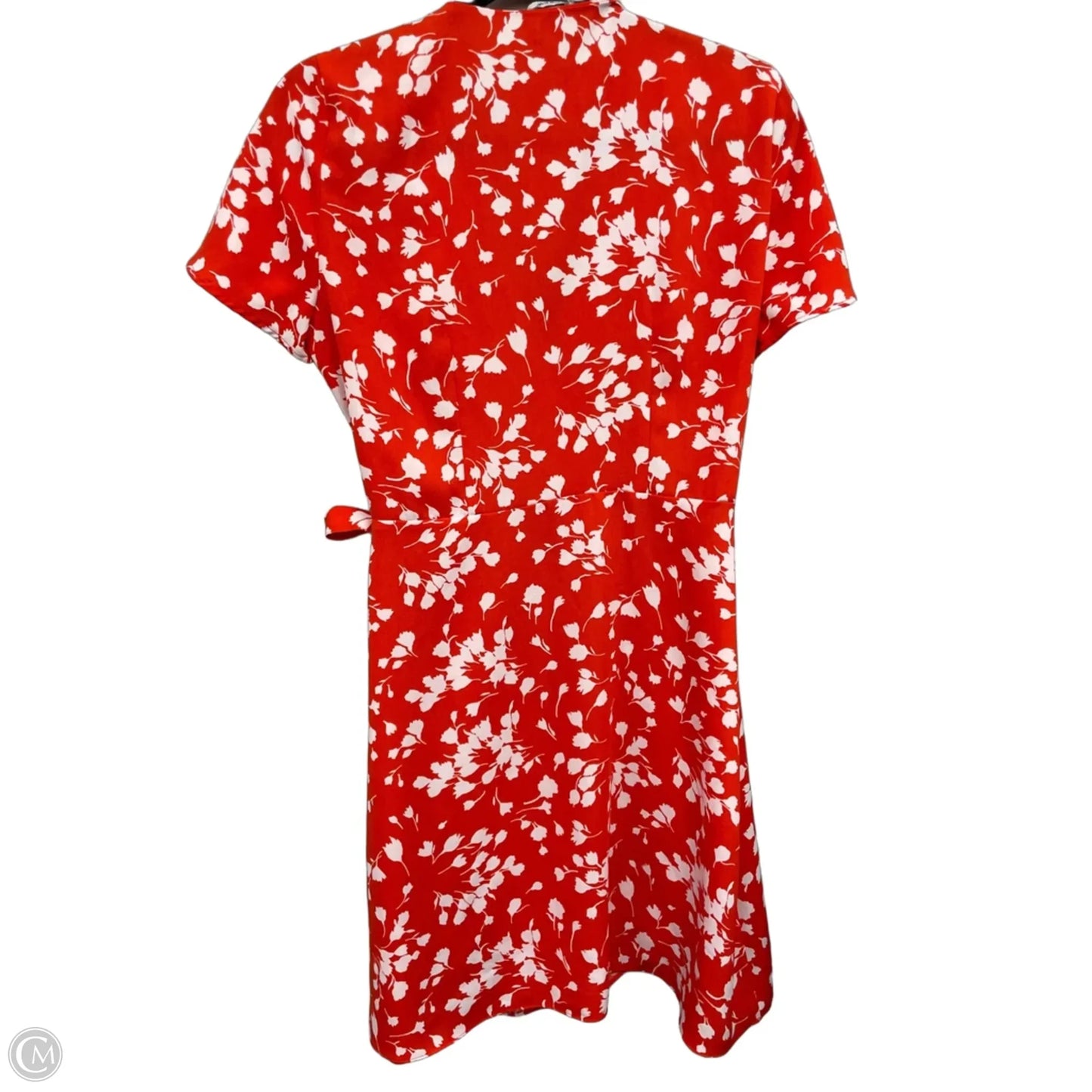 Dress Casual Short By J. Crew In Orange & White, Size: 4