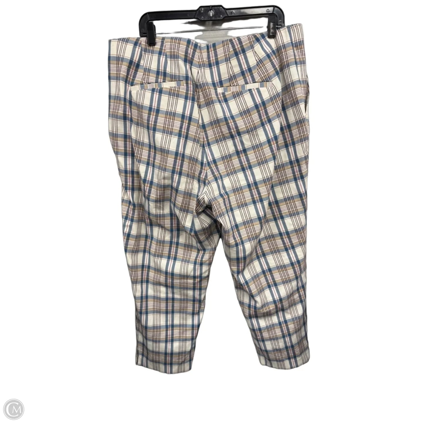 Pants Chinos & Khakis By Ava & Viv In Blue & Tan, Size: 16
