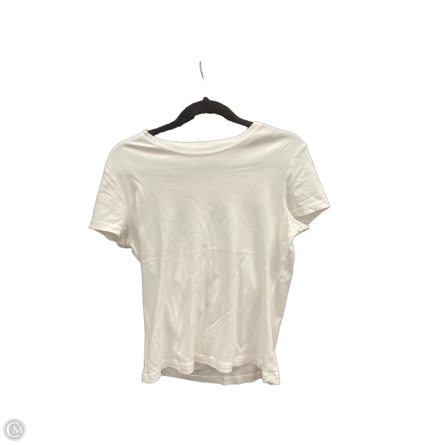 Top Short Sleeve Basic By Vineyard Vines In White, Size: L