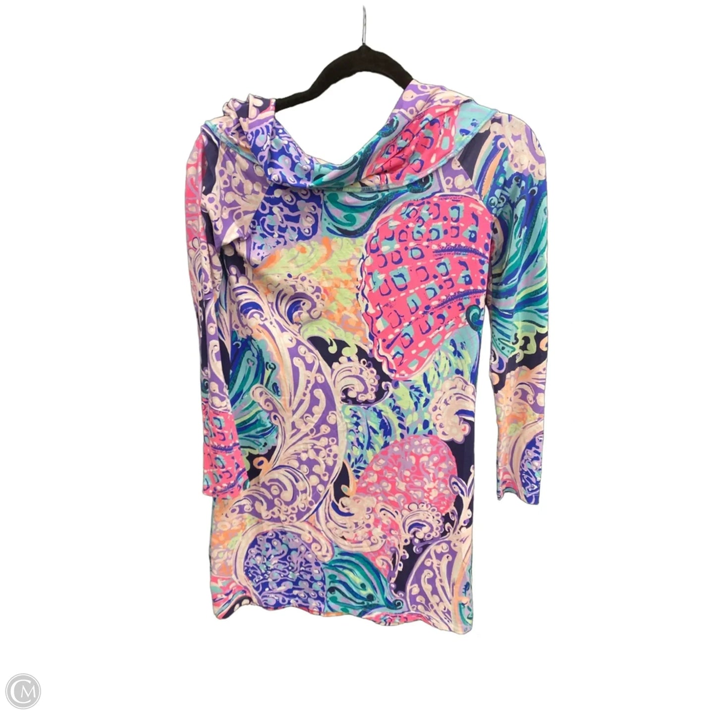 Dress Designer By Lilly Pulitzer In Pink & Purple, Size: Xs