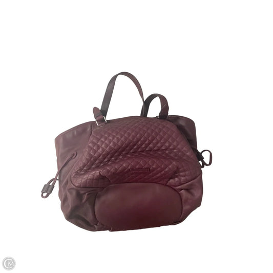 Handbag Leather By Vera Bradley, Size: Large