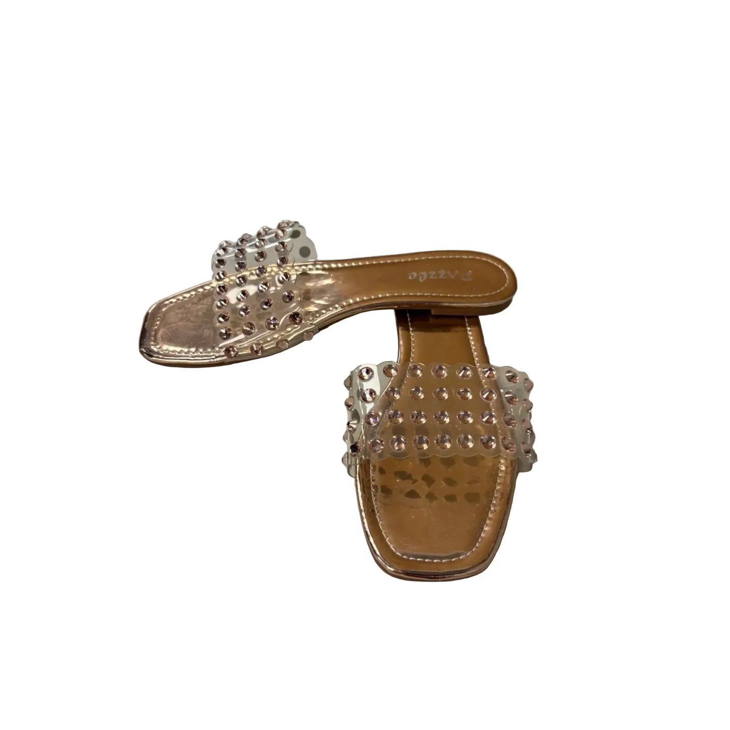 Sandals Flats By Cme In Rose Gold, Size: 7.5
