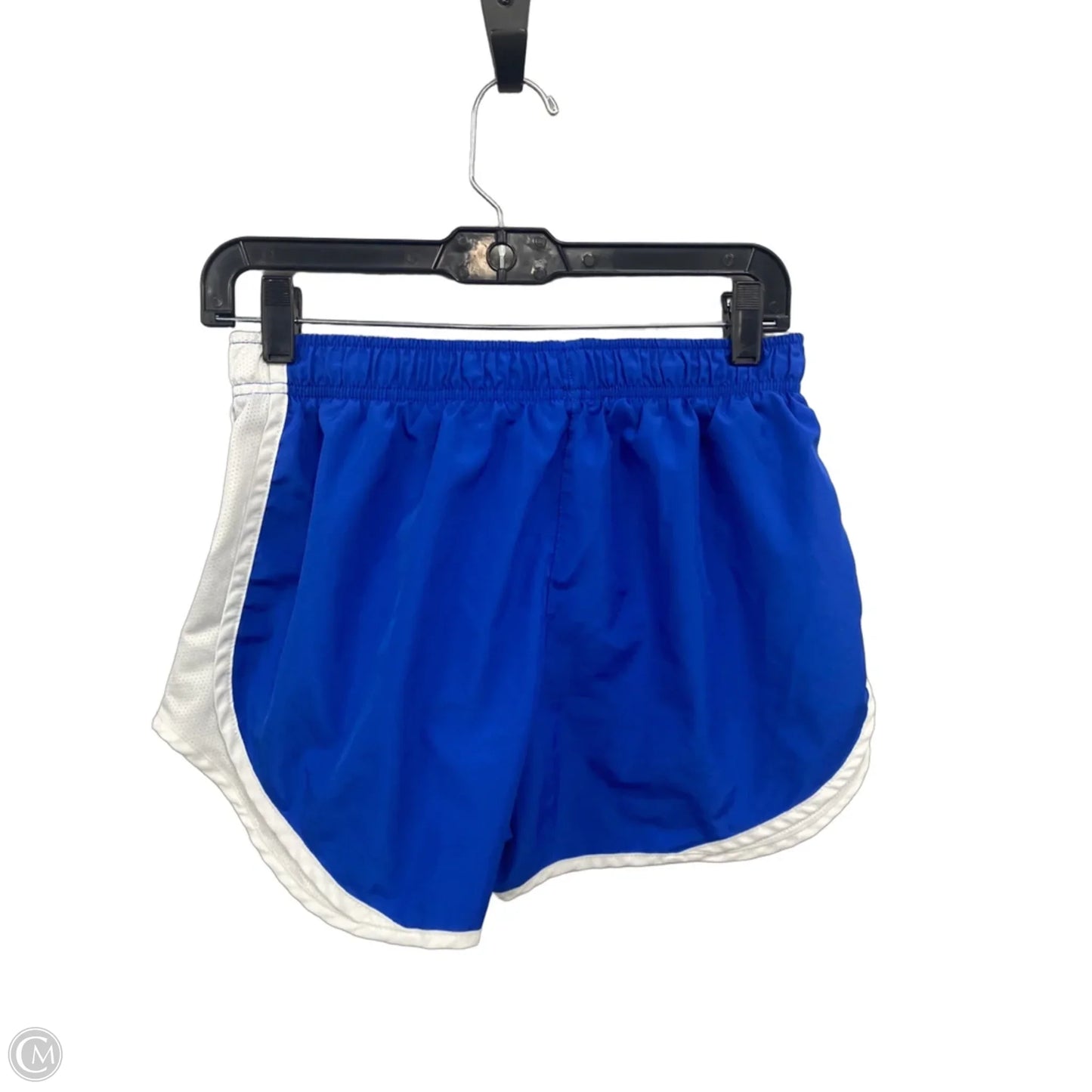 Athletic Shorts By Nike Apparel In Blue & White, Size: M