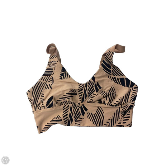 Athletic Bra By Aerie In Black & Tan, Size: M