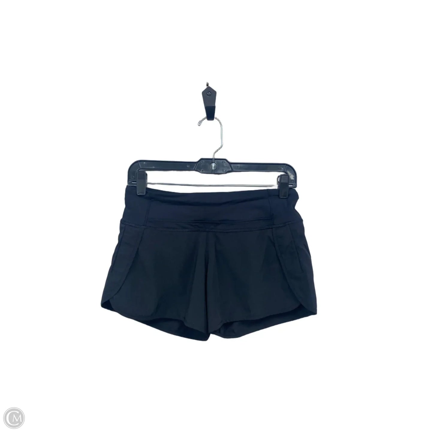 Athletic Shorts By Lululemon In Black, Size: 4